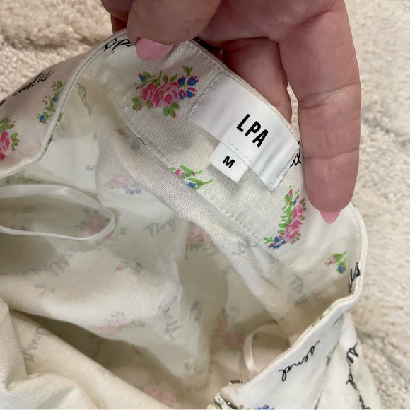 🔥🌸🔥NWOT LPA Revolve Ruched Send Nudes Pencil Skirt Sz M Medium - Picture 5 of 5